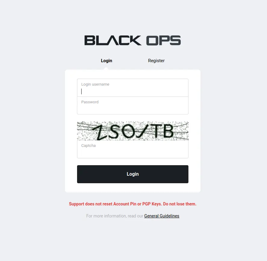 BlackOps PGP key integration and 2FA setup
